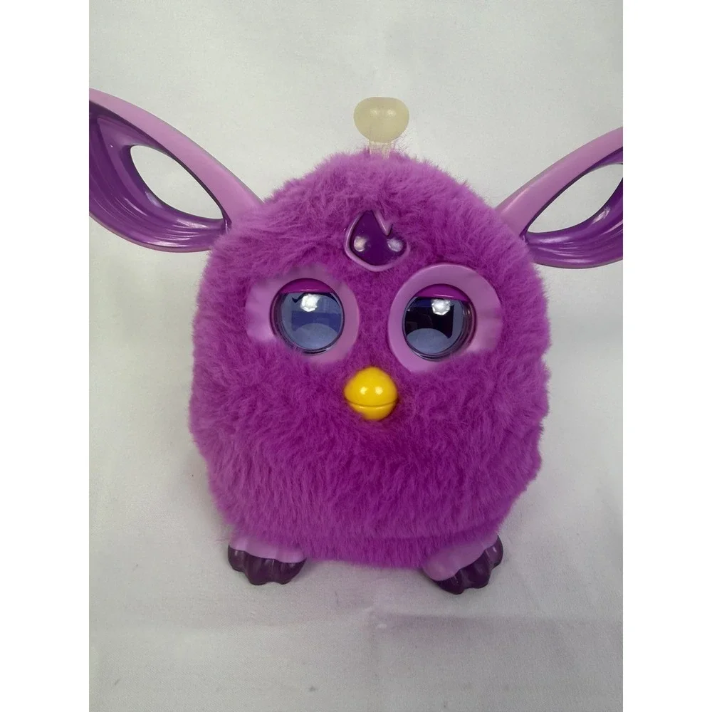 Furby Connect Bluetooth Hasbro 2016 Pink Purple Magenta Tested, WORKS NO MASK